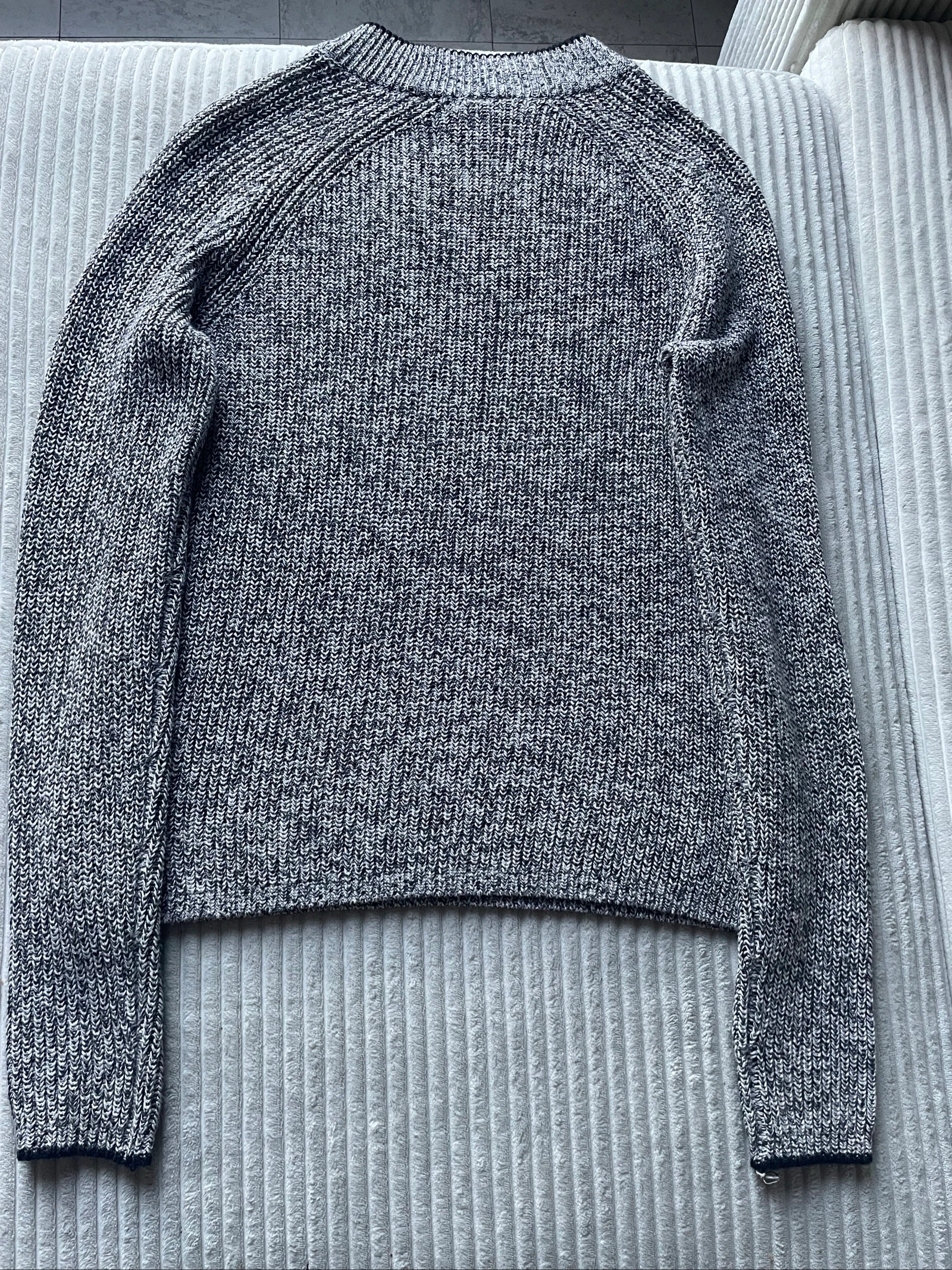 Suéter de malha preto e branco – photo 2